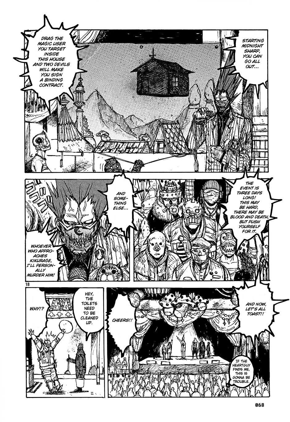Read Dorohedoro chapter 26 image 17 on Lezhin