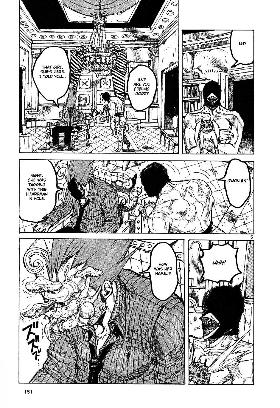 Read Dorohedoro chapter 30 image 4 on Lezhin