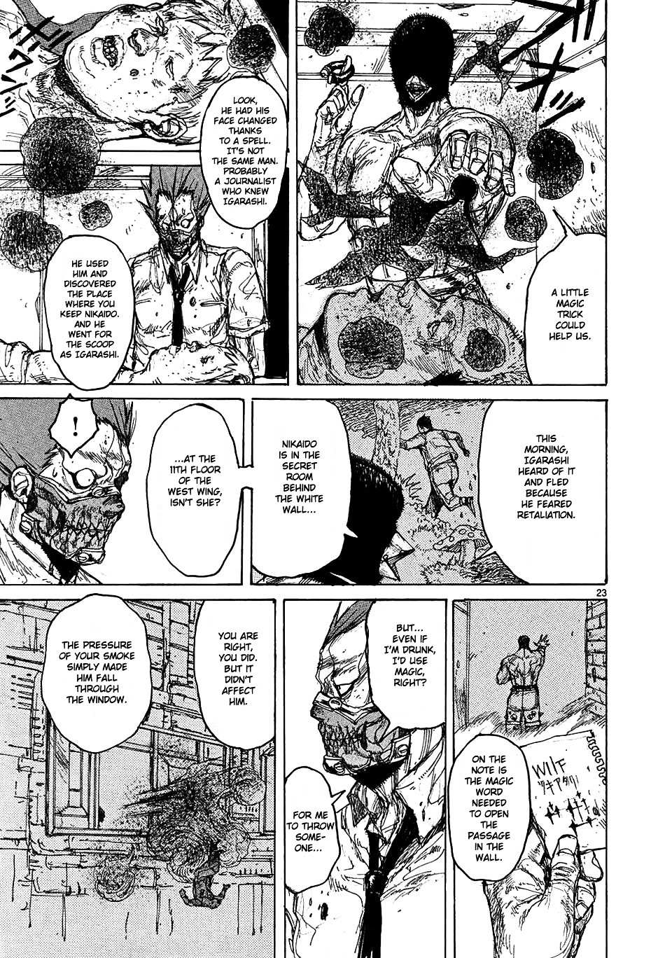 Read Dorohedoro chapter 32 image 22 on Lezhin