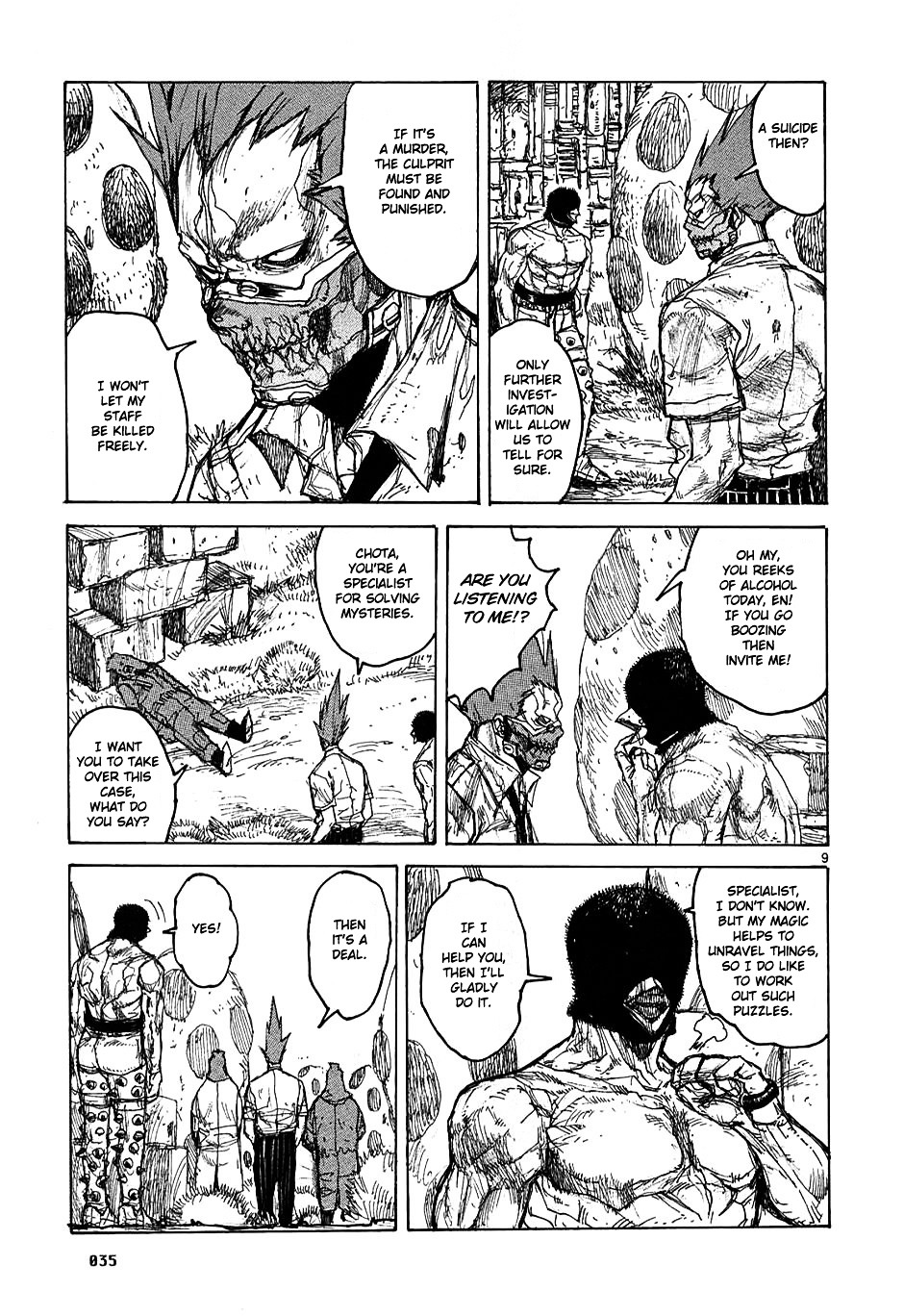 Read Dorohedoro chapter 32 image 8 on Lezhin