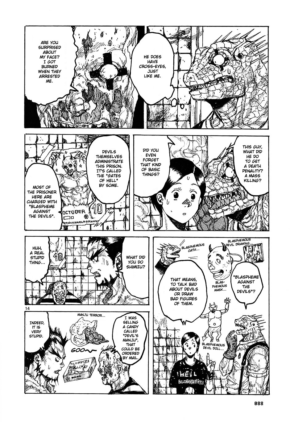 Read Dorohedoro chapter 34 image 13 on Lezhin