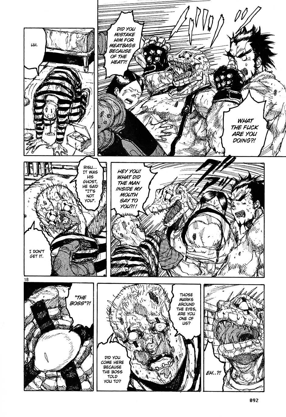 Read Dorohedoro chapter 34 image 17 on Lezhin