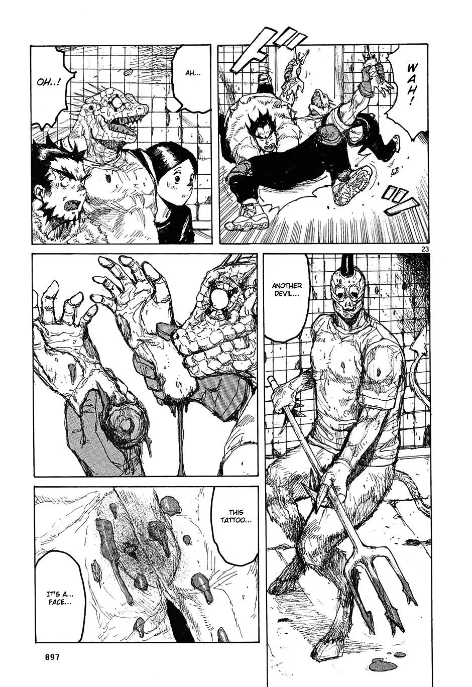Read Dorohedoro chapter 34 image 22 on Lezhin