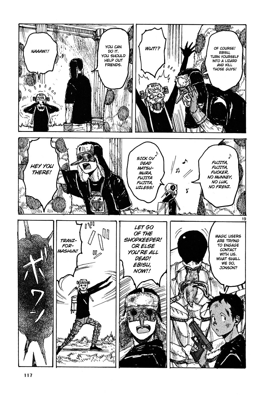 Read Dorohedoro chapter 35 image 19 on Lezhin