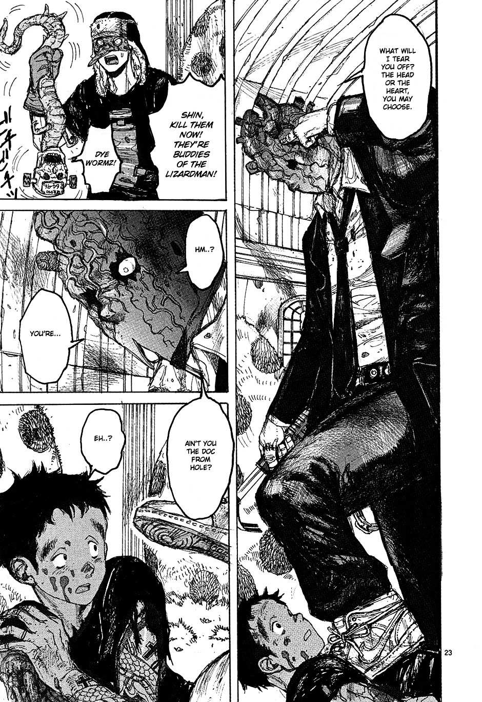 Read Dorohedoro chapter 35 image 23 on Lezhin