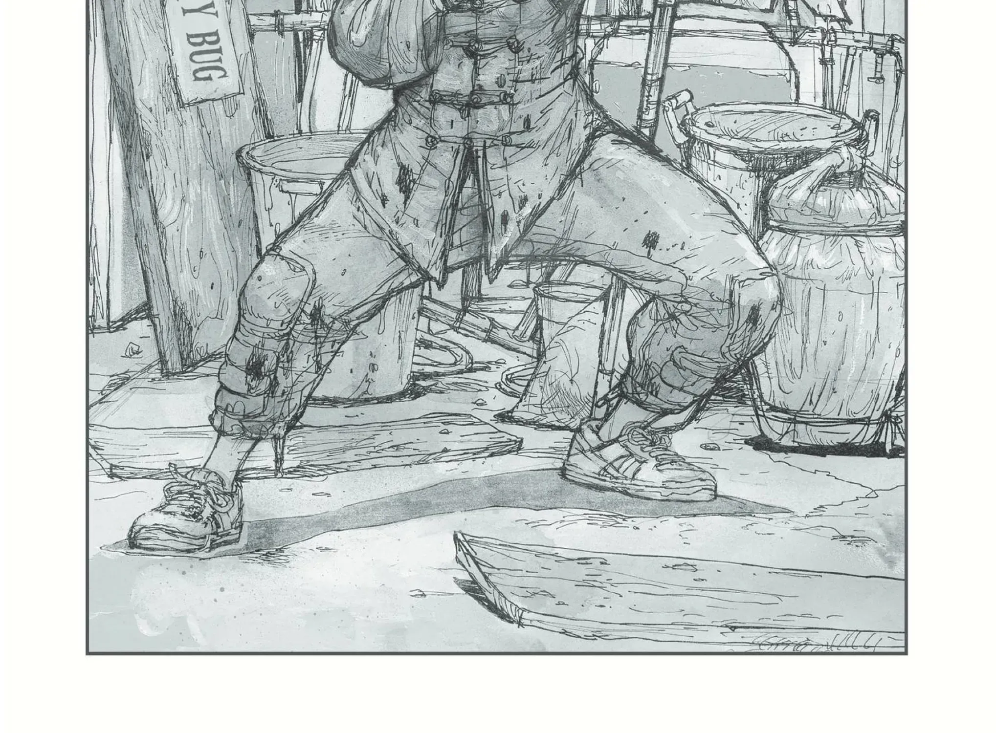 Read Dorohedoro chapter 36.1 image 1 on Lezhin