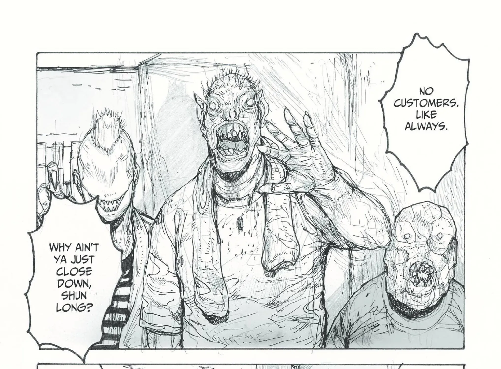 Read Dorohedoro chapter 36.1 image 21 on Lezhin