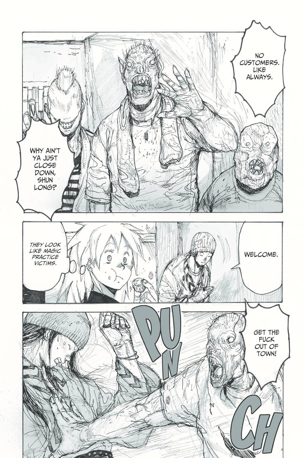 Read Dorohedoro chapter 36.5 image 7 on Lezhin