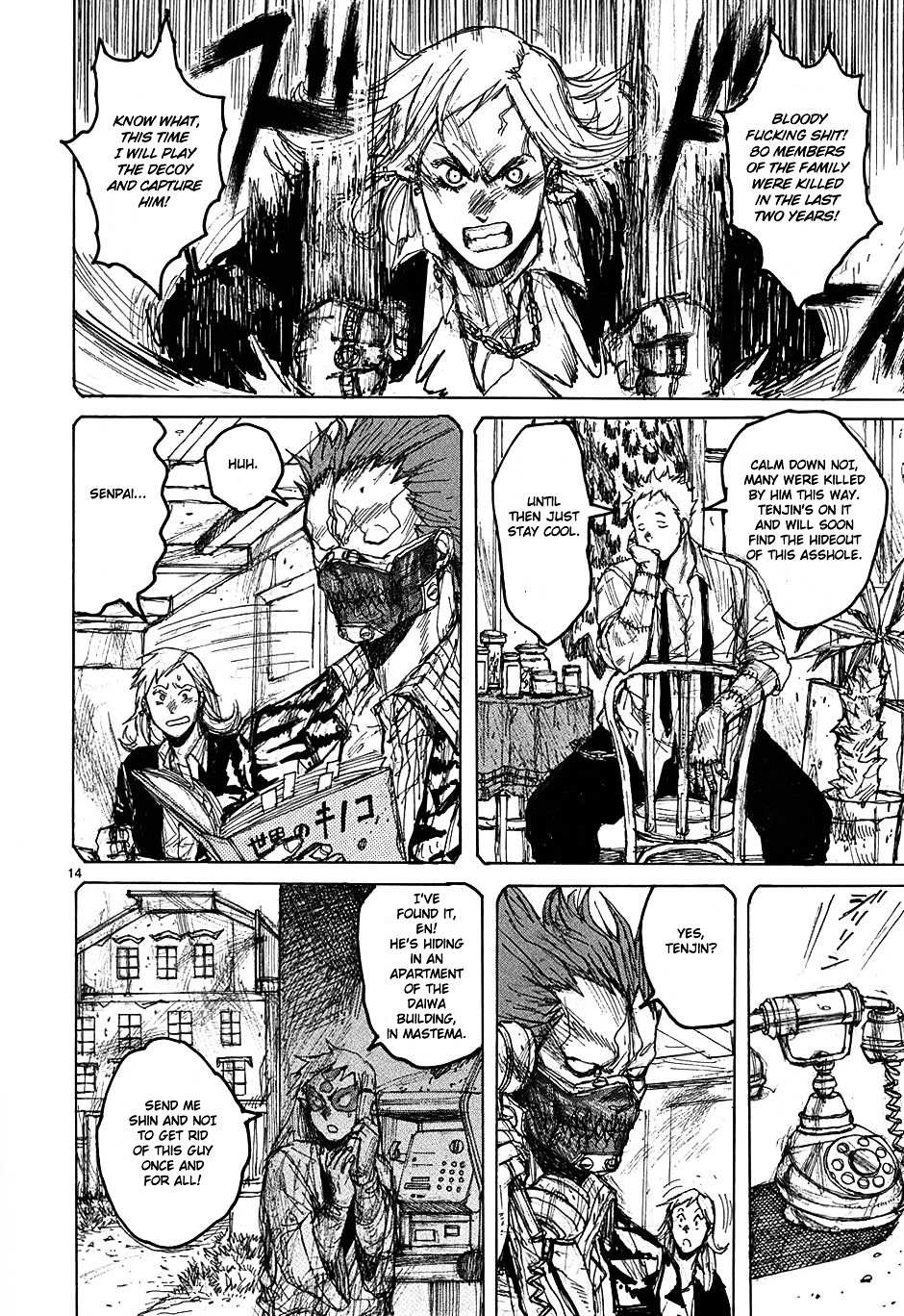 Read Dorohedoro chapter 36 image 13 on Lezhin