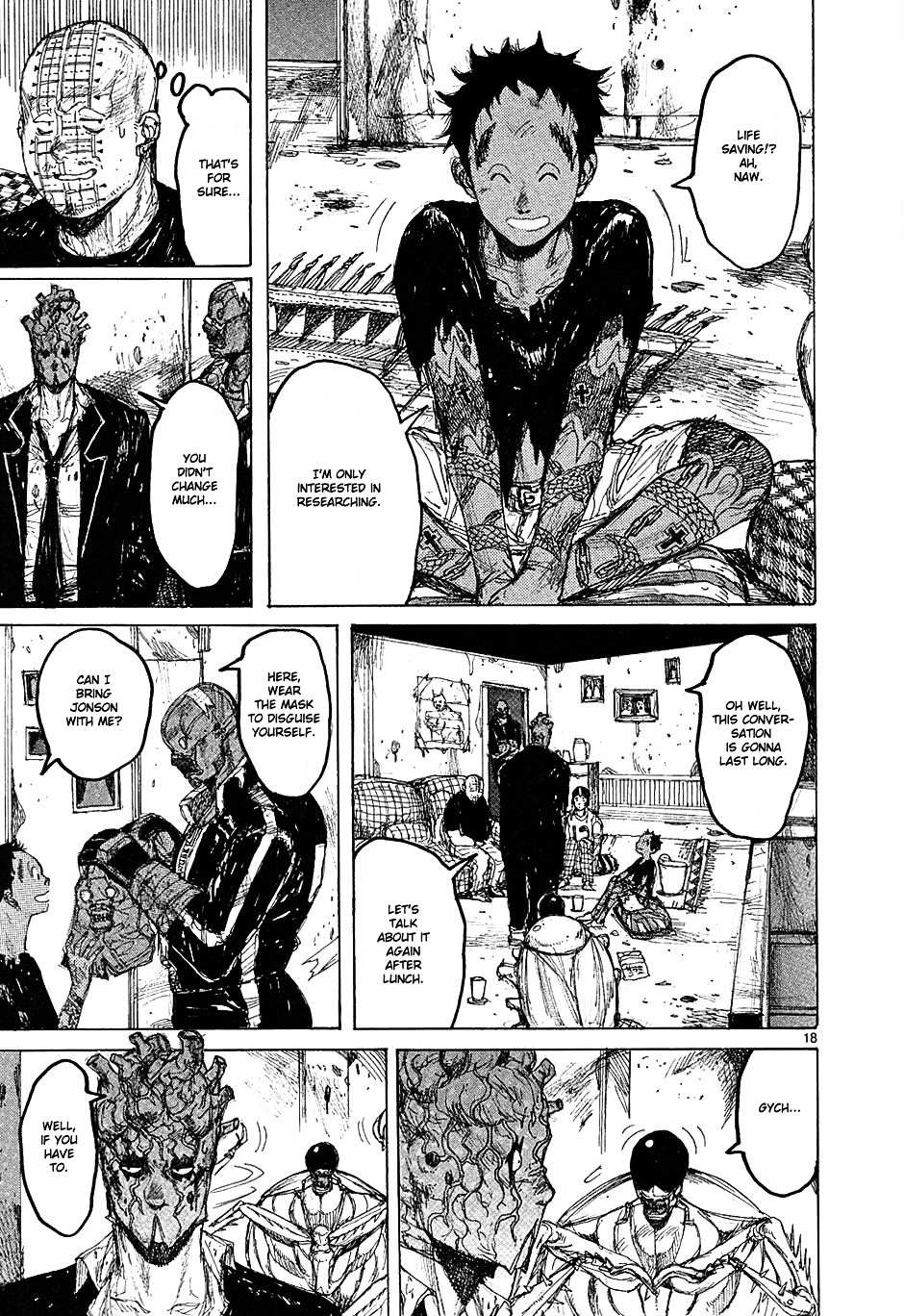 Read Dorohedoro chapter 37 image 22 on Lezhin