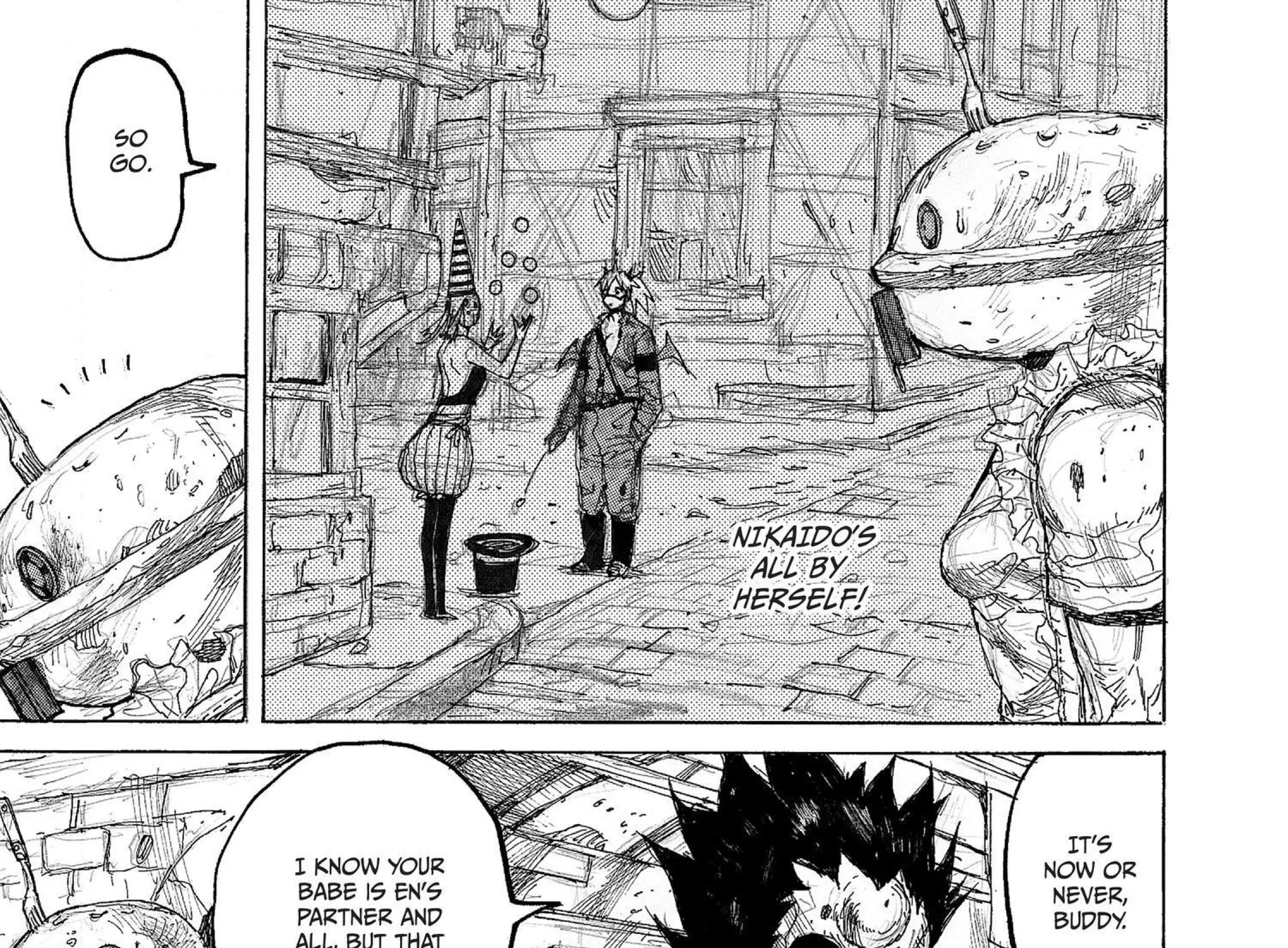 Read Dorohedoro chapter 38.1 image 42 on Lezhin