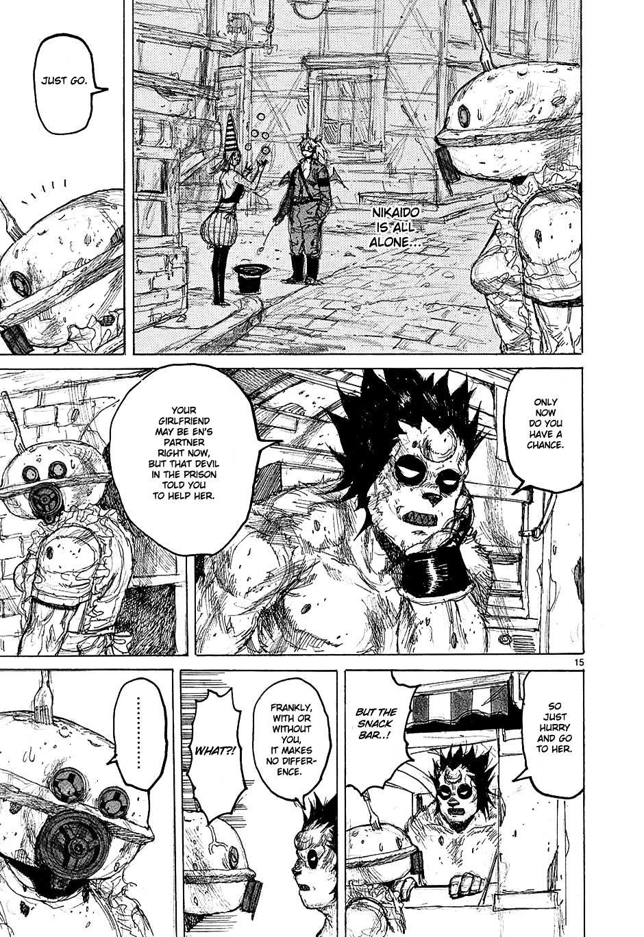 Read Dorohedoro chapter 38 image 14 on Lezhin