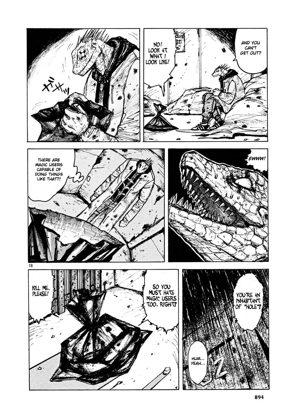 Read Dorohedoro chapter 4 image 17 on Lezhin