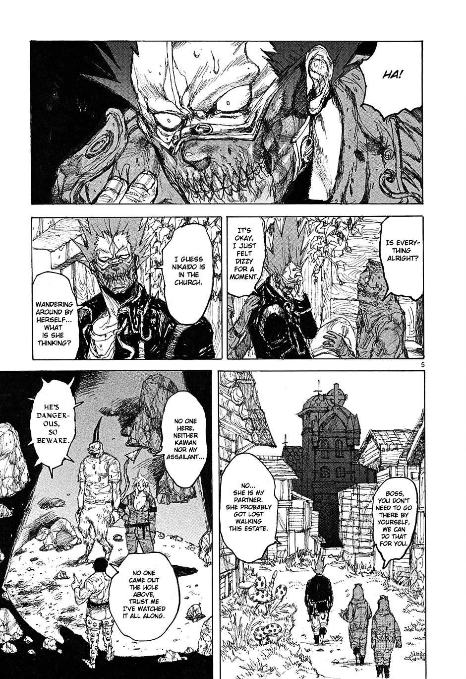 Read Dorohedoro chapter 40 image 5 on Lezhin