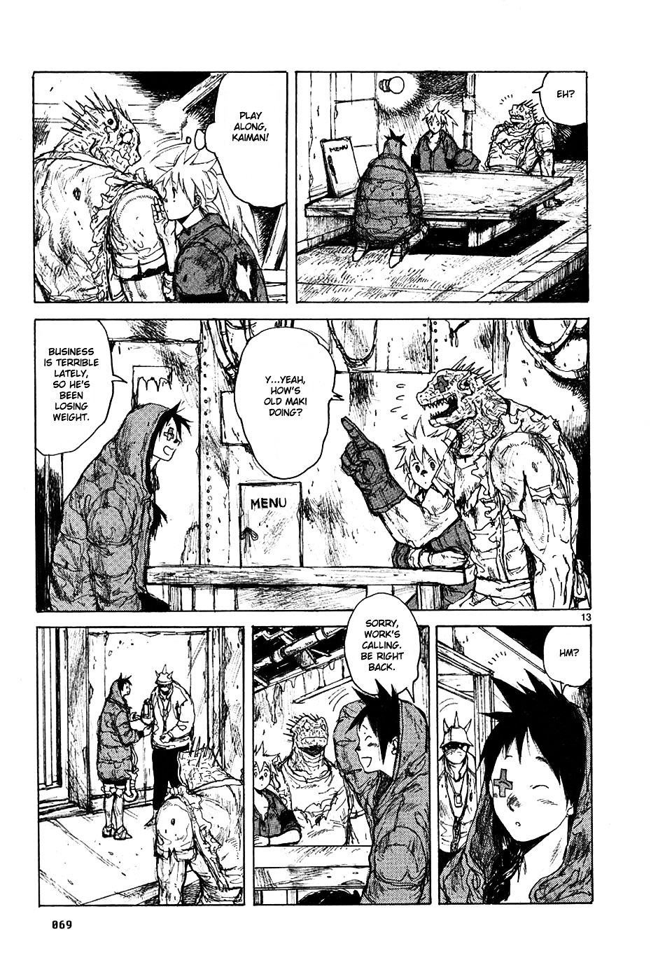 Read Dorohedoro chapter 46 image 12 on Lezhin