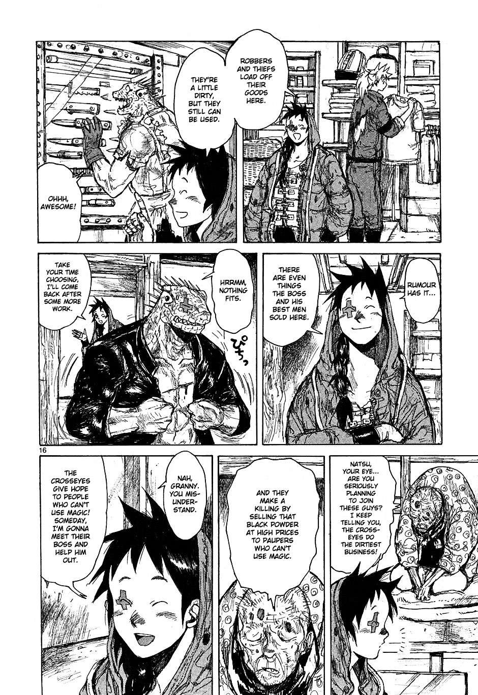 Read Dorohedoro chapter 46 image 15 on Lezhin