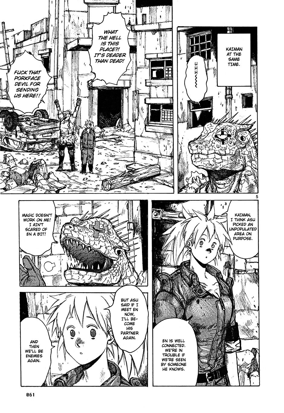 Read Dorohedoro chapter 46 image 5 on Lezhin