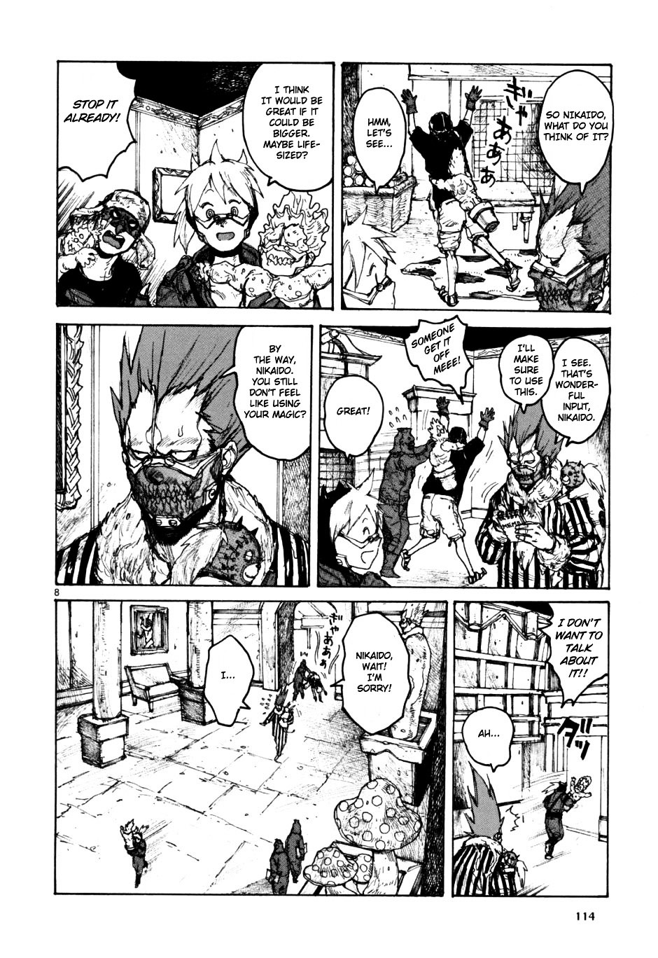 Read Dorohedoro chapter 54 image 8 on Lezhin