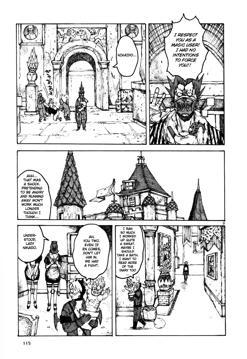 Read Dorohedoro chapter 54 image 9 on Lezhin