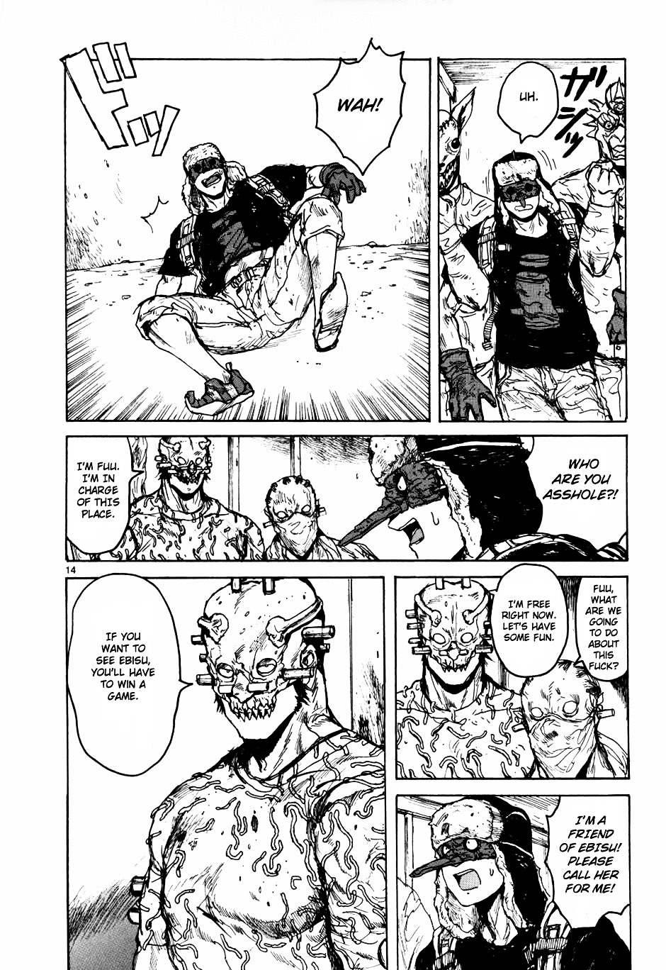 Read Dorohedoro chapter 57 image 13 on Lezhin