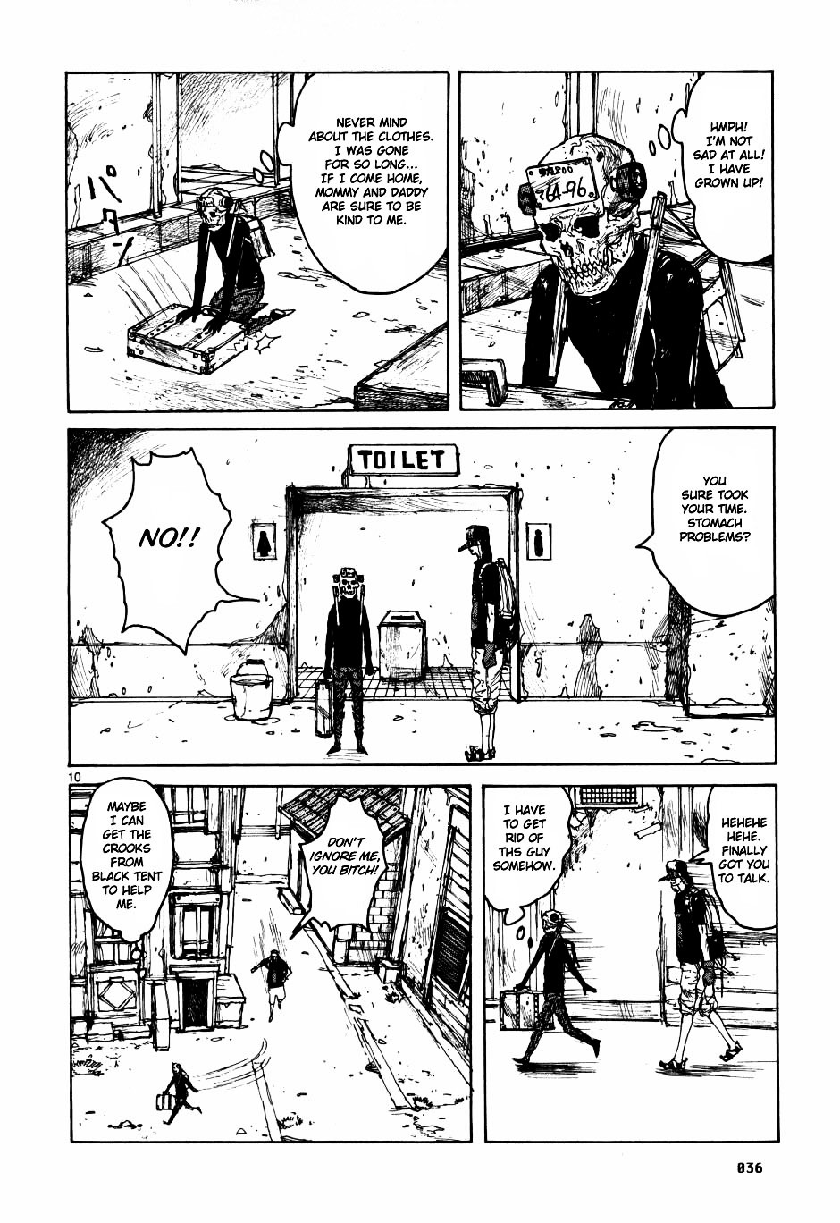 Read Dorohedoro chapter 57 image 9 on Lezhin