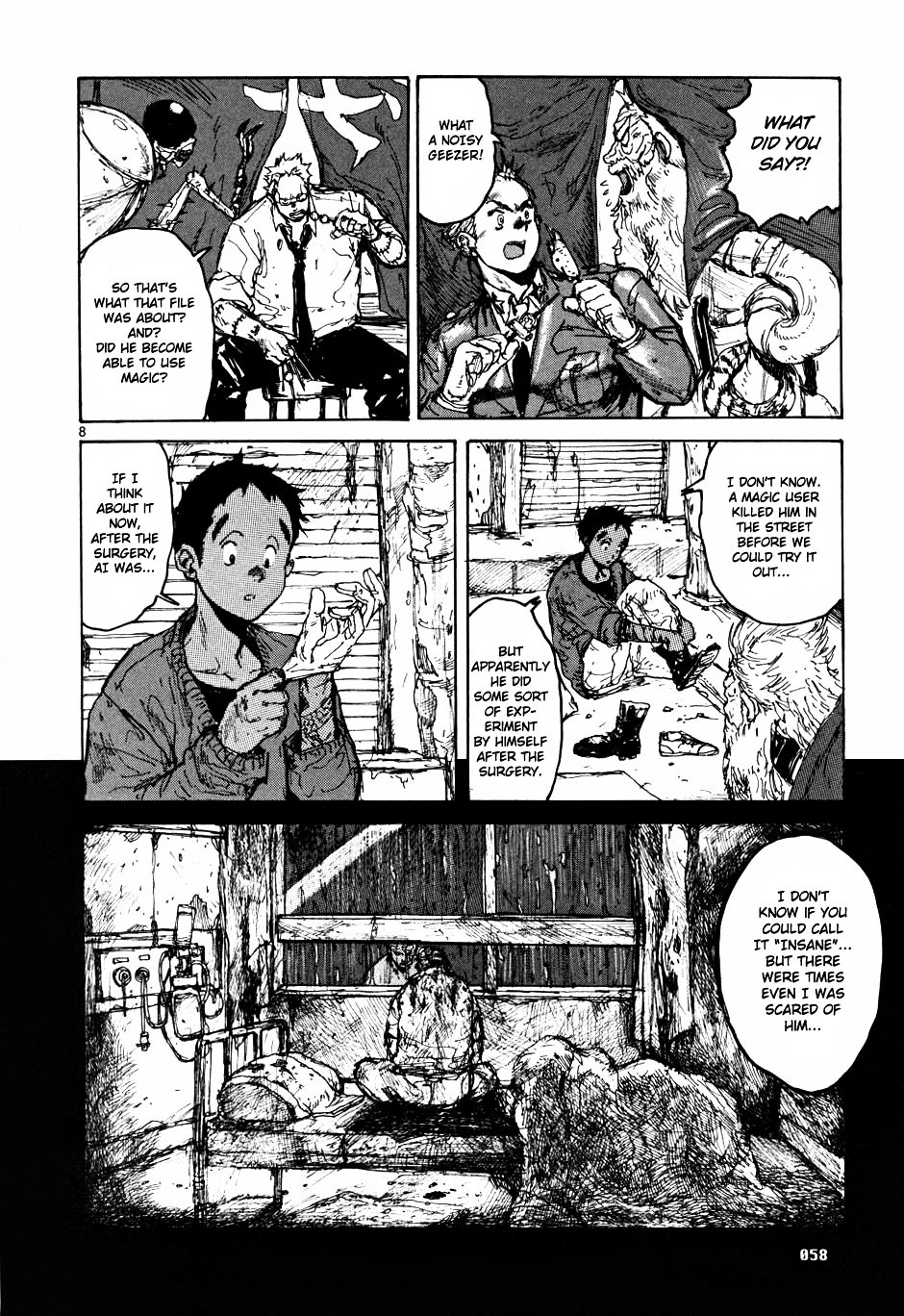 Read Dorohedoro chapter 58 image 7 on Lezhin