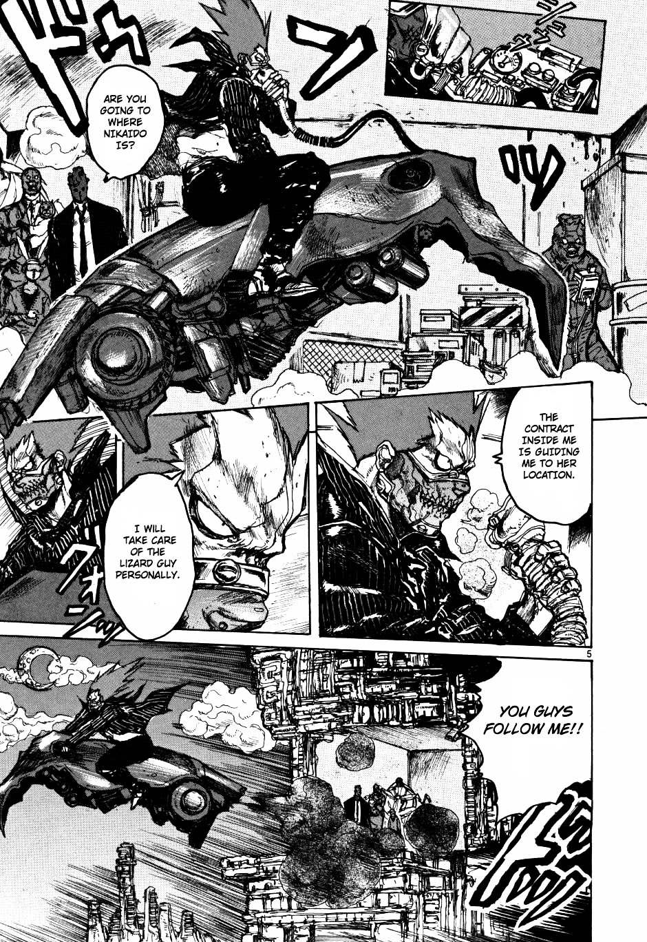 Read Dorohedoro chapter 59 image 4 on Lezhin