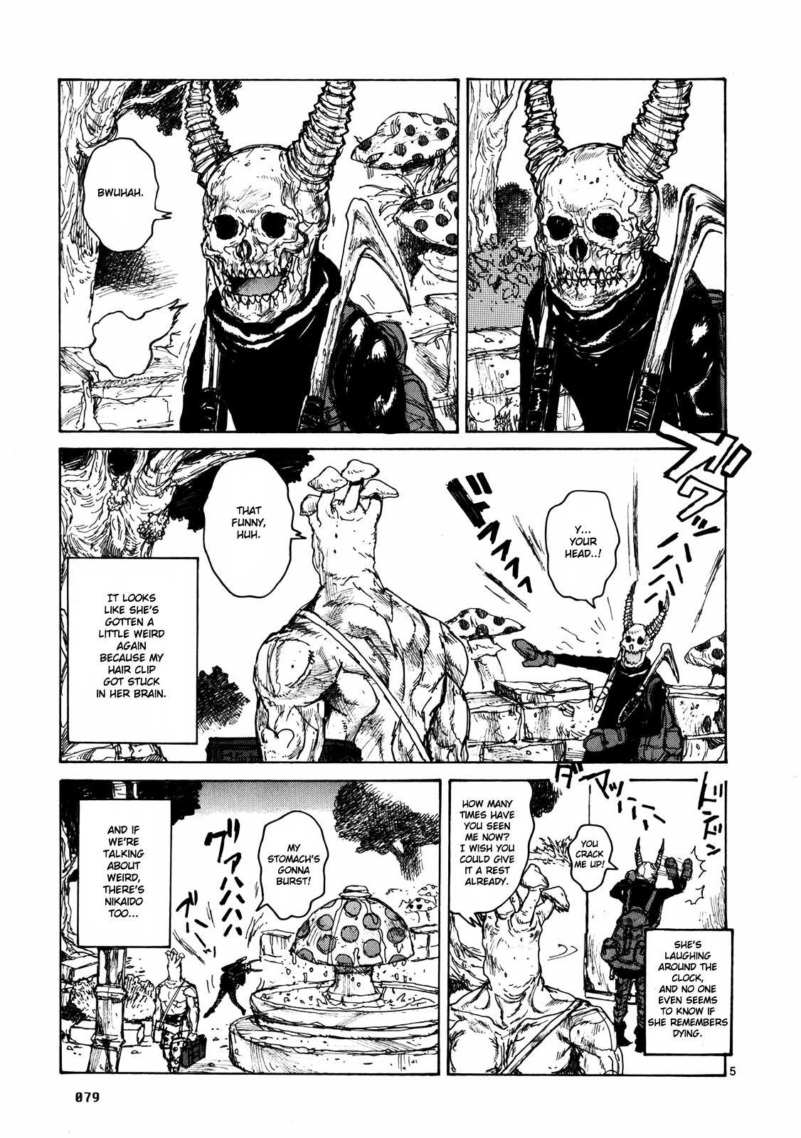 Read Dorohedoro chapter 65 image 5 on Lezhin