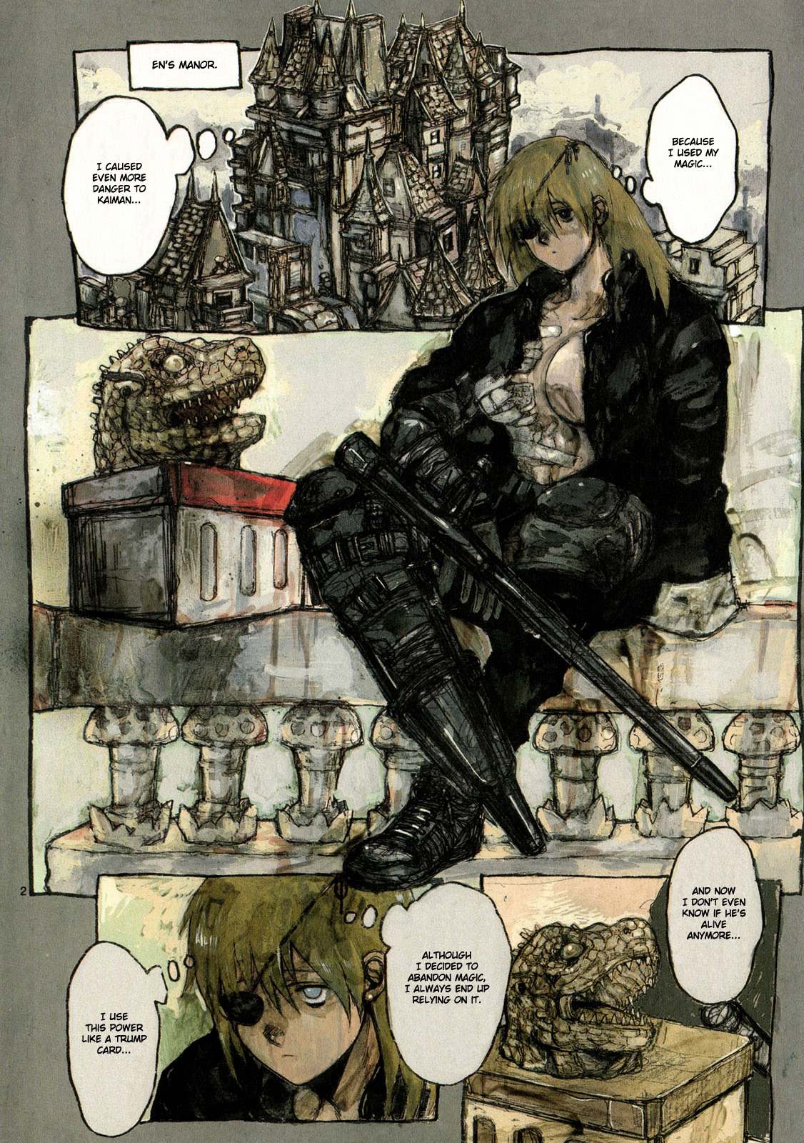 Read Dorohedoro chapter 66 image 2 on Lezhin