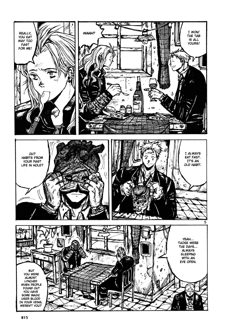 Read Dorohedoro chapter 7 image 17 on Lezhin