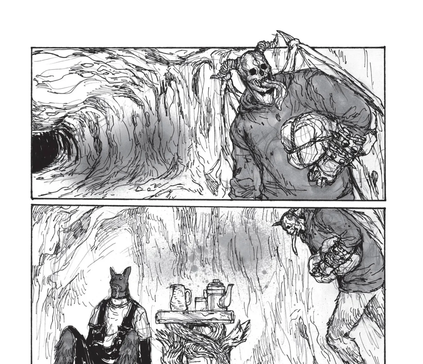 Read Dorohedoro chapter 93.1 image 6 on Lezhin