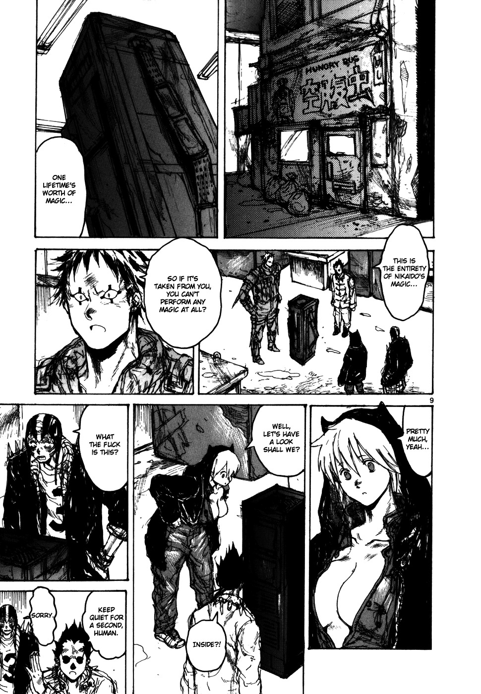 Read Dorohedoro chapter 93 image 9 on Lezhin