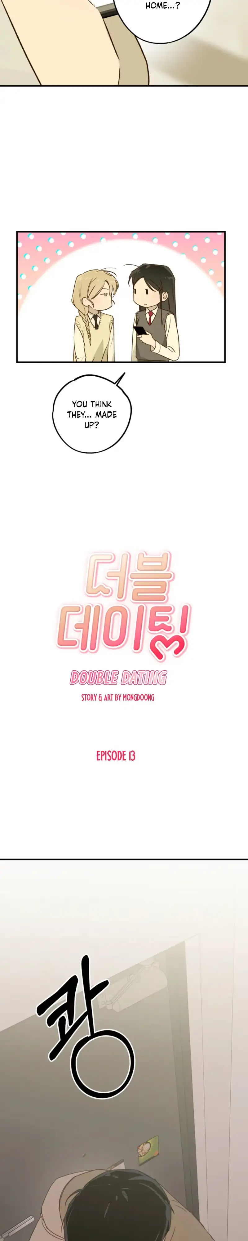 Read Double Dating chapter 13 image 1 on Lezhin