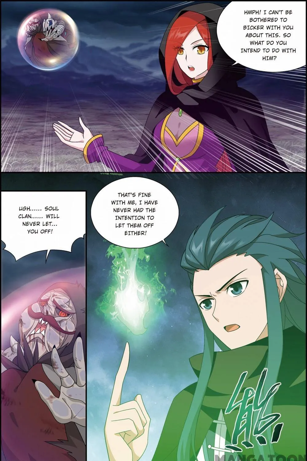 Doupo Cangqiong Chapter 376 page 10 - 