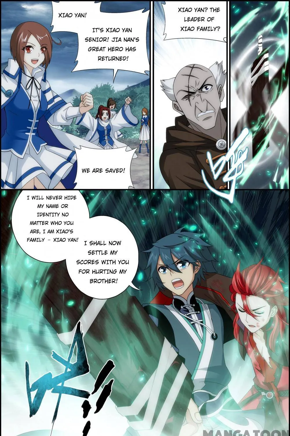 Doupo Cangqiong Chapter 381 page 14 - 