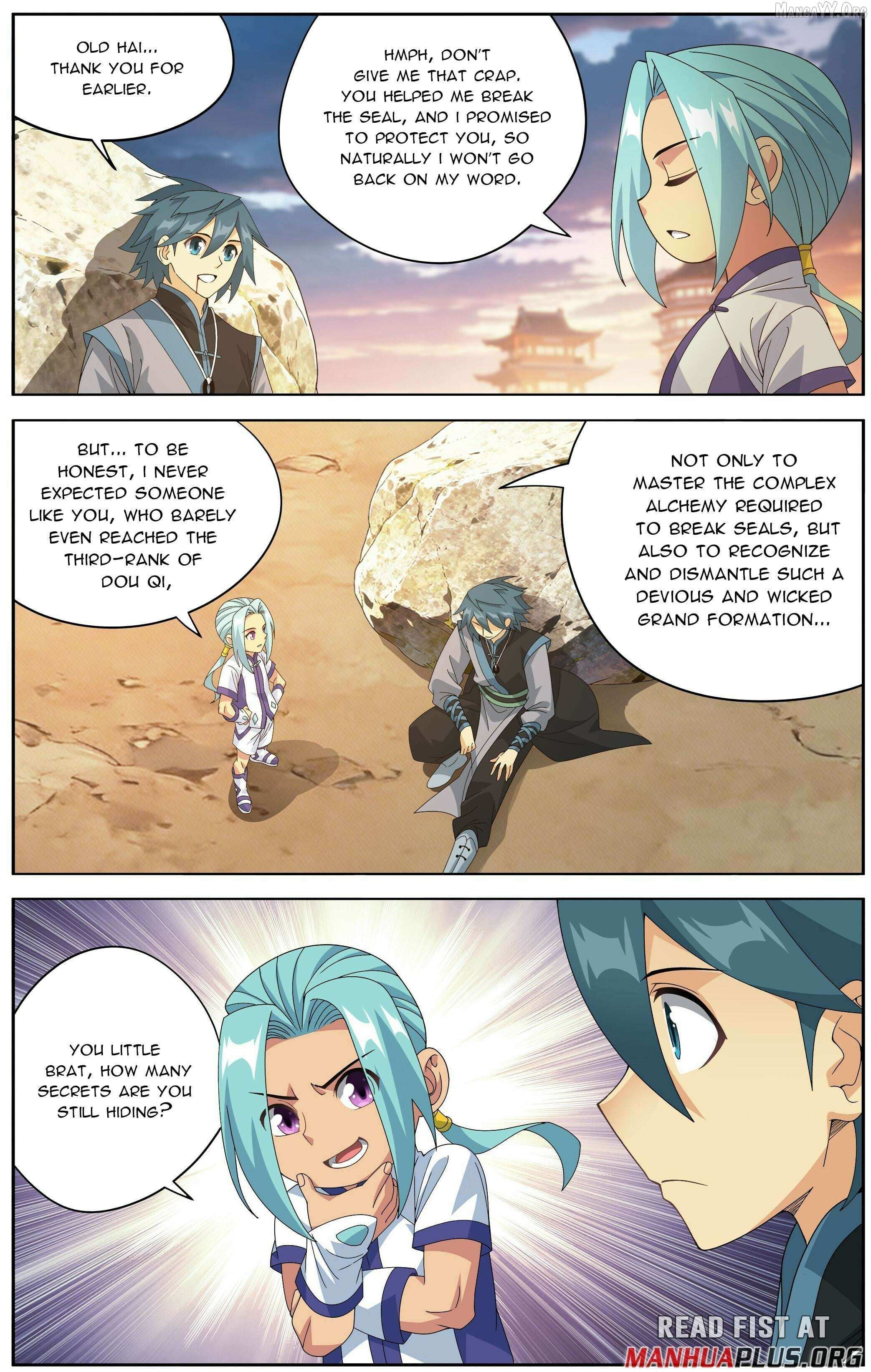 Doupo Cangqiong Chapter 496 page 17 - 