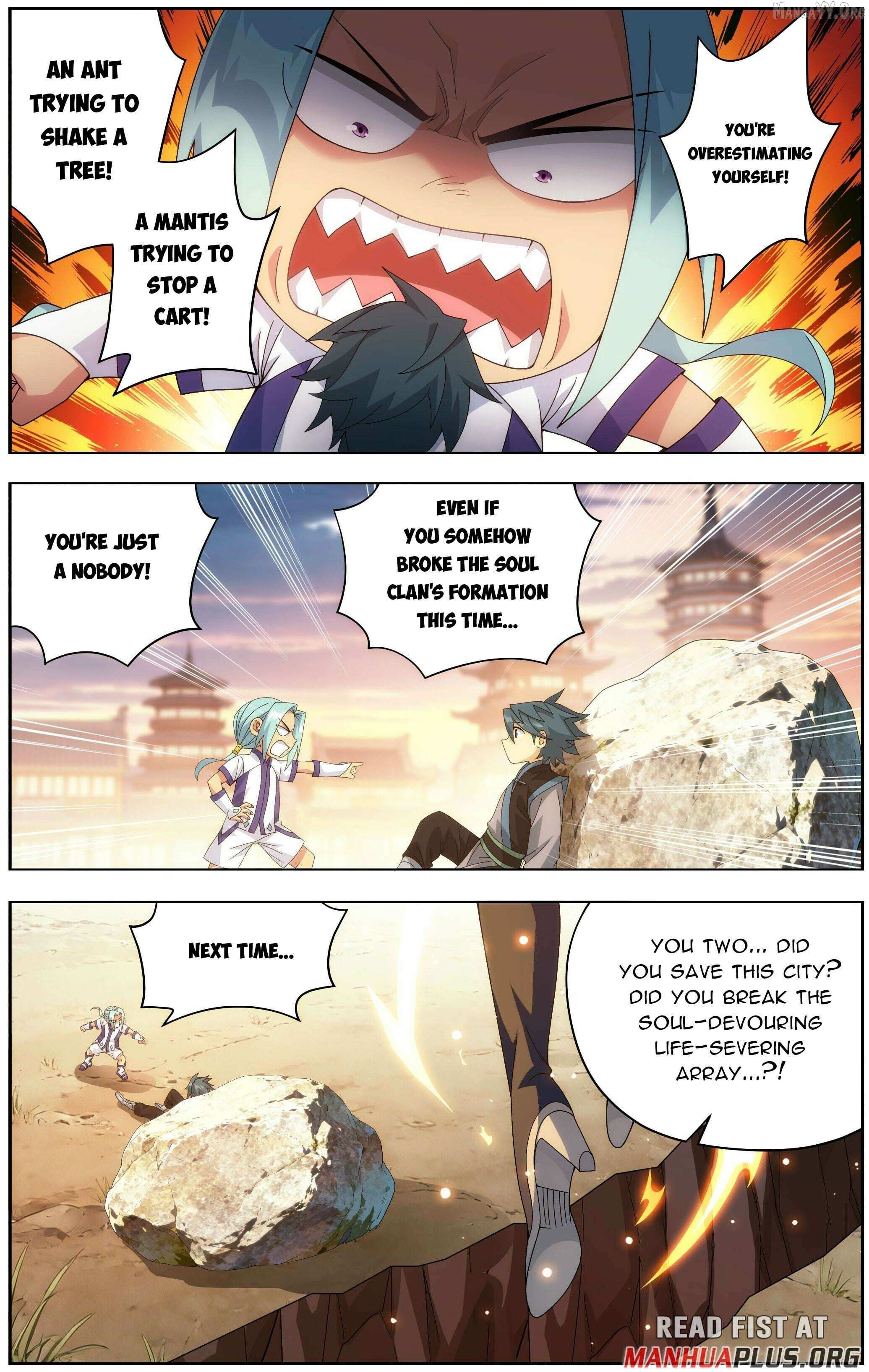 Doupo Cangqiong Chapter 496 page 21 - 