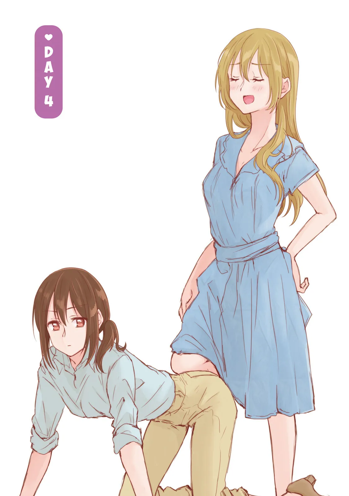 Read Dousei Seikatsu chapter 4 image 1 on Lezhin