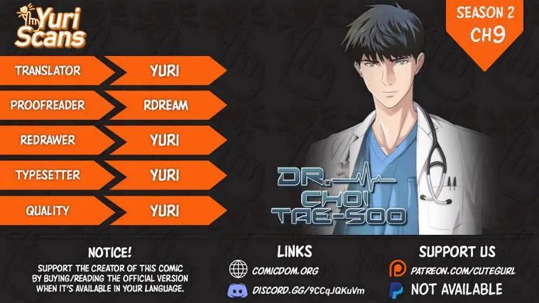 Read Dr. Choi Tae-Soo chapter 37 image 0 on Lezhin