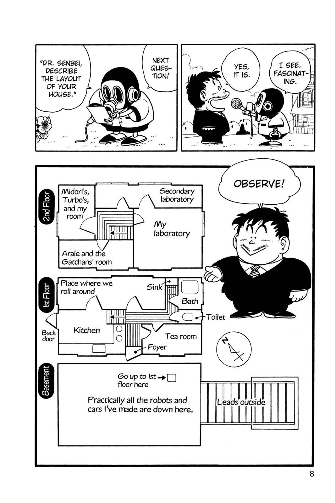 Read Dr. Slump chapter 0 image 8 on Lezhin