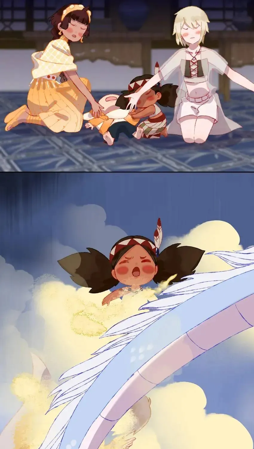 Read Dragon Baby Sitting chapter 49 image 10 on Lezhin