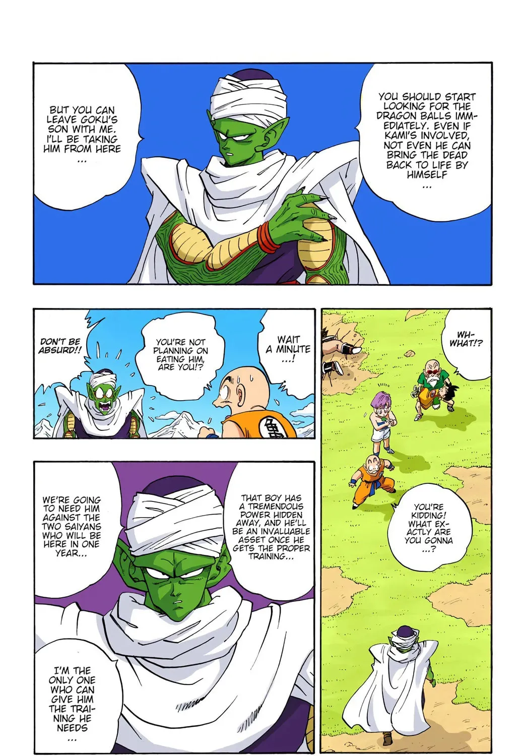 Read Dragon Ball (Colored) chapter 205 image 8 on Lezhin