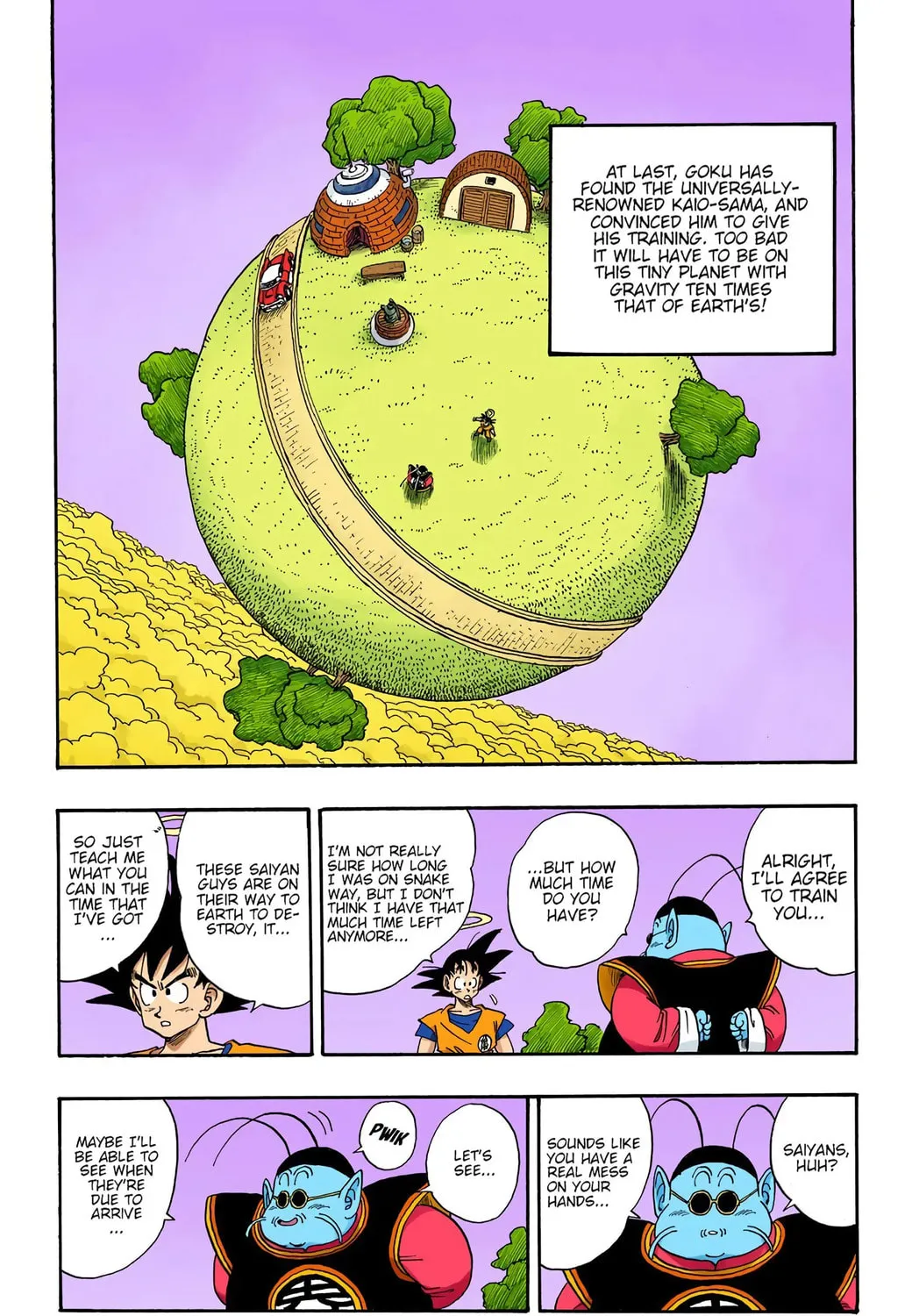 Read Dragon Ball (Colored) chapter 211 image 2 on Lezhin