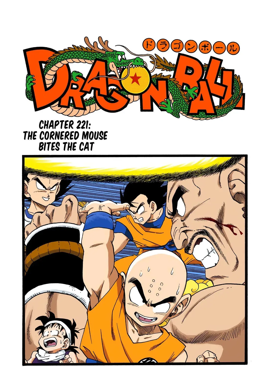 Read Dragon Ball (Colored) chapter 221 image 0 on Lezhin