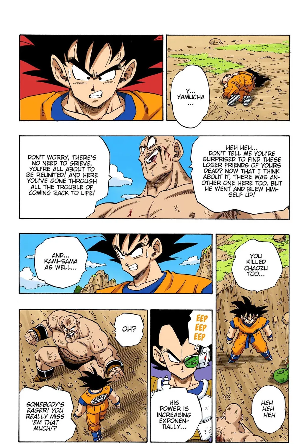 Read Dragon Ball (Colored) chapter 224 image 8 on Lezhin