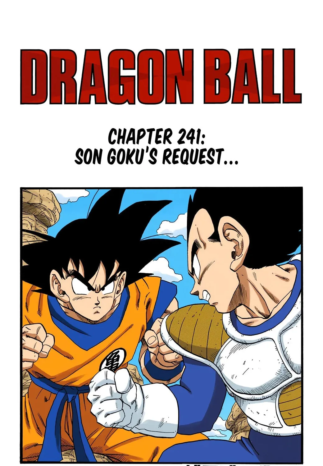 Read Dragon Ball (Colored) chapter 241 image 0 on Lezhin