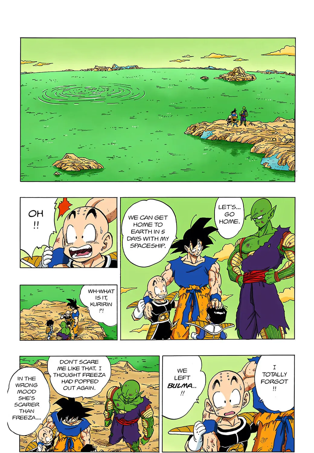 Read Dragon Ball (Colored) chapter 317 image 8 on Lezhin