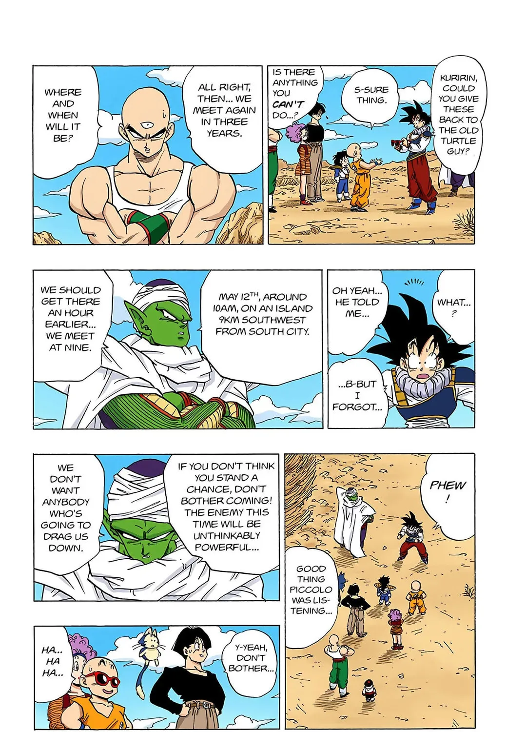 Read Dragon Ball (Colored) chapter 336 image 10 on Lezhin