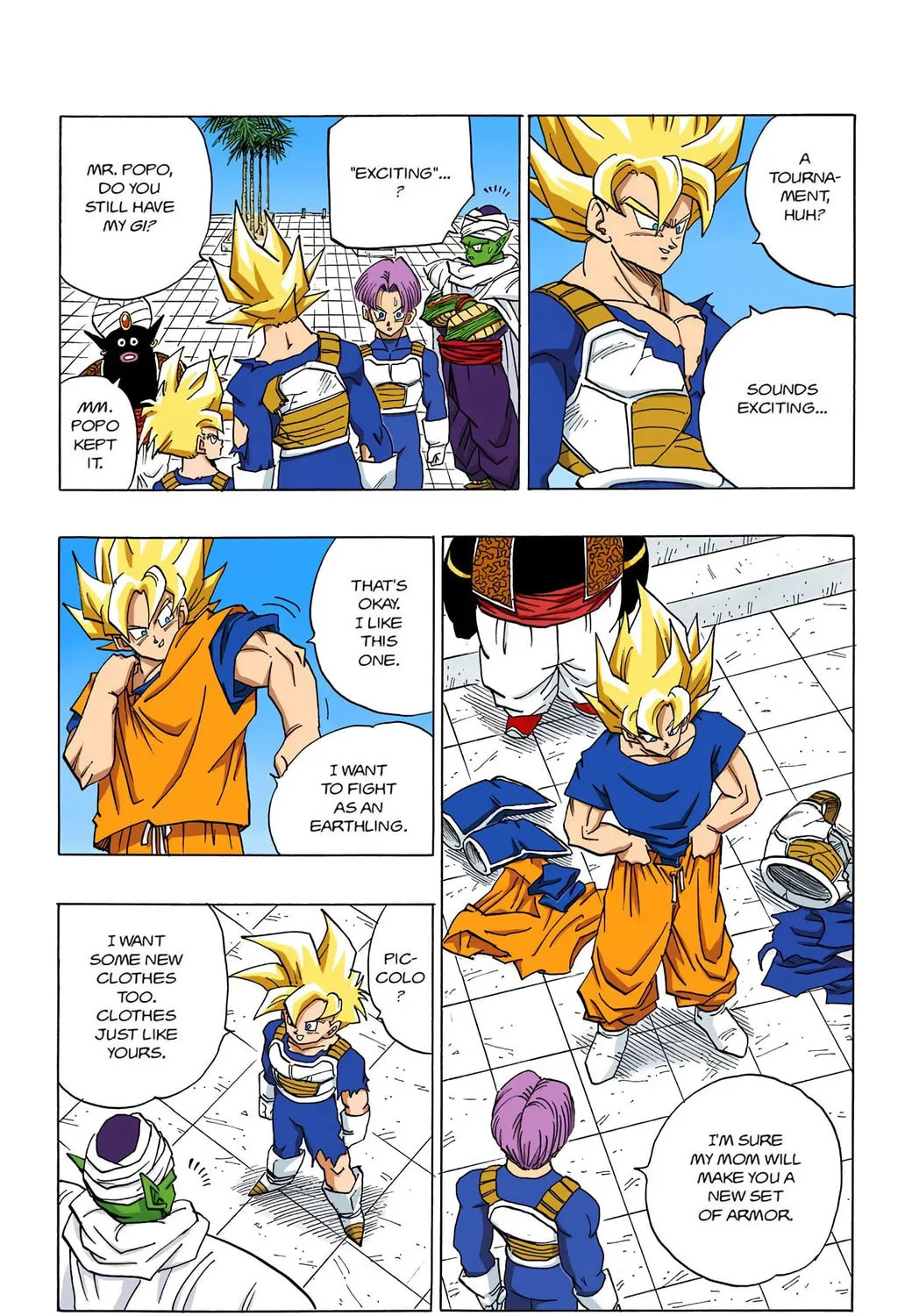 Read Dragon Ball (Colored) chapter 390 image 14 on Lezhin
