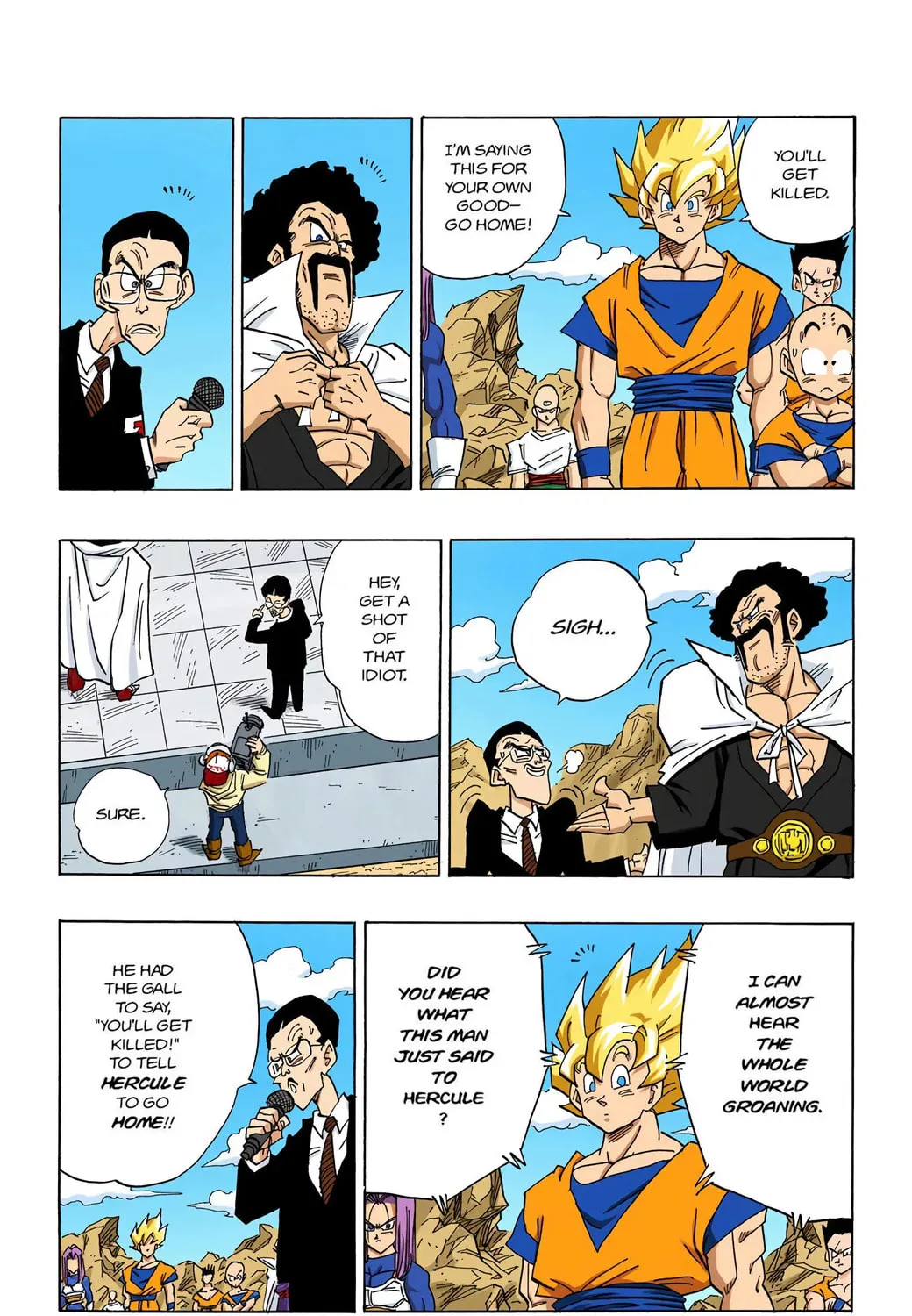 Read Dragon Ball (Colored) chapter 396 image 4 on Lezhin